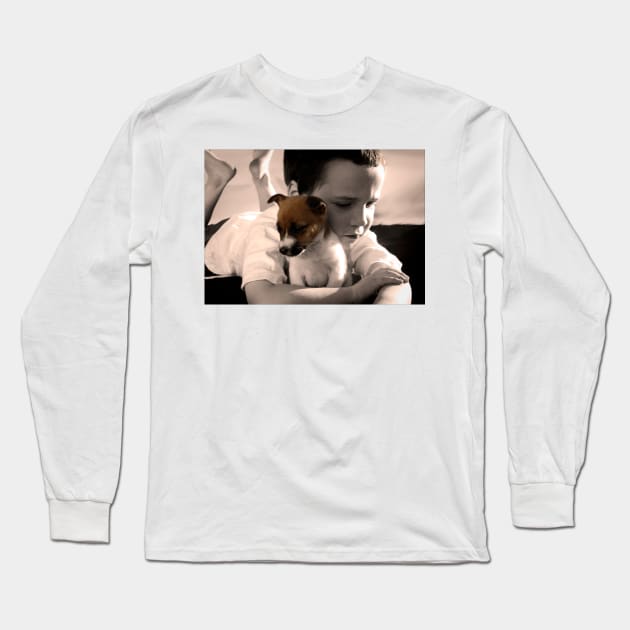 Buddy and Belle Long Sleeve T-Shirt by micklyn